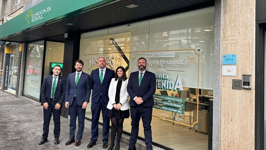 Eurocaja Rural abre su primera oficina en Murcia