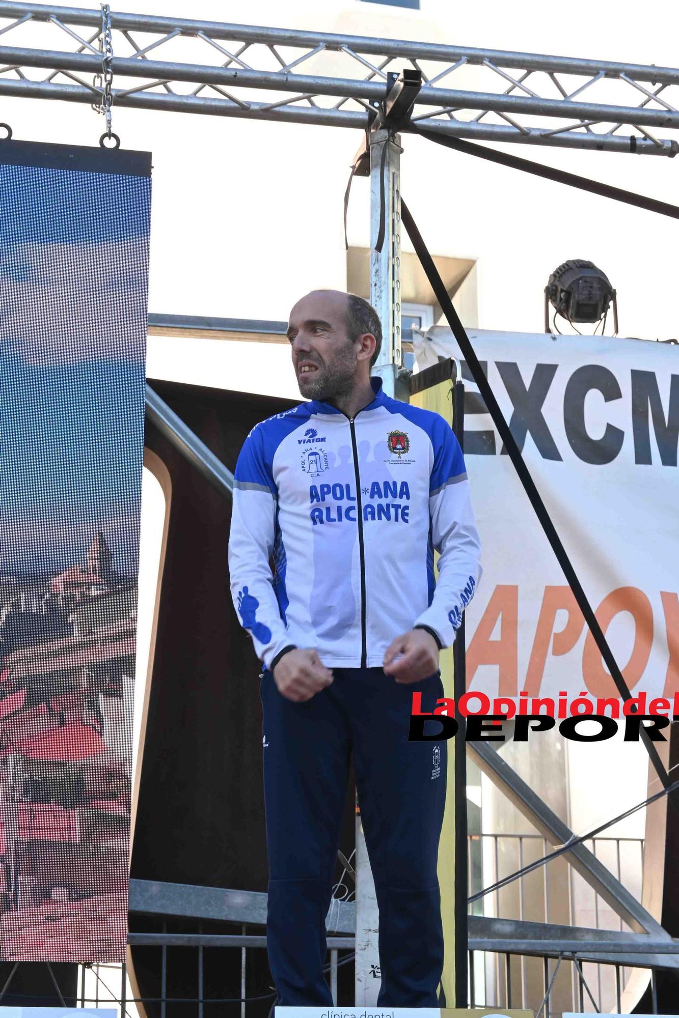 FOTOS: Podio de la Media maratón de Cieza