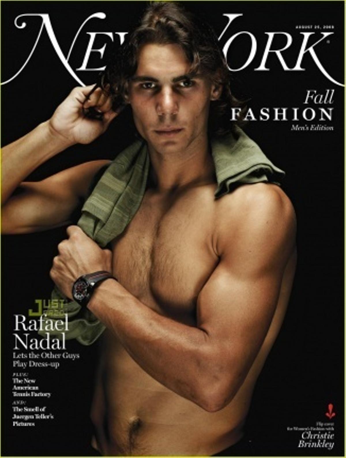 Rafa Nadal en las portadas de revistas
