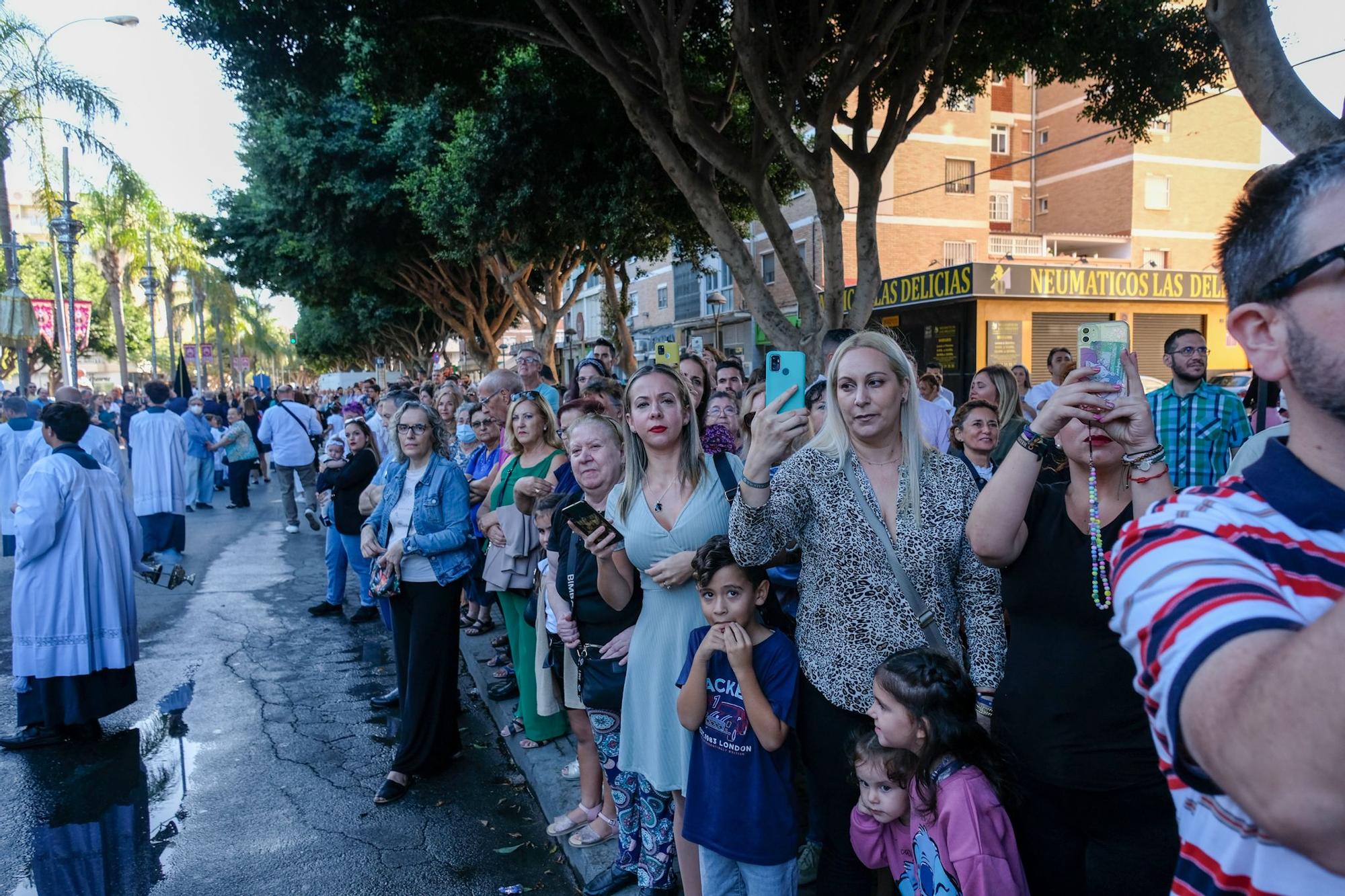 La salida extraordinaria de Mediadora de Salvación, en imágenes