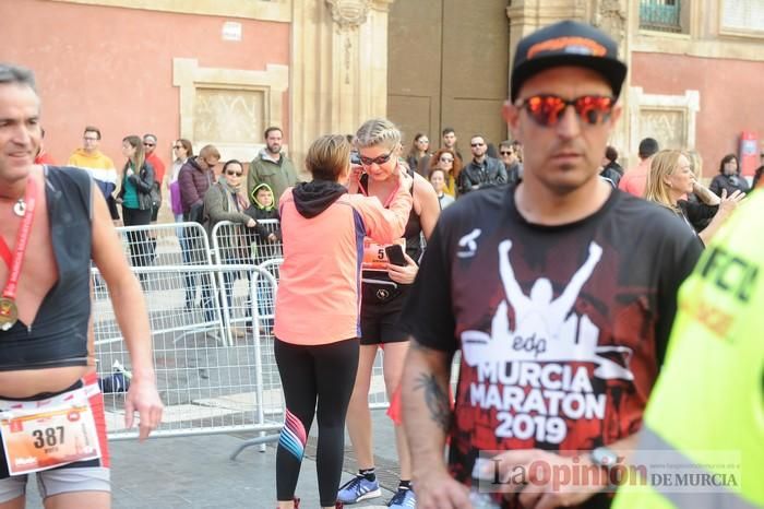 Maratón de Murcia: llegadas (V)