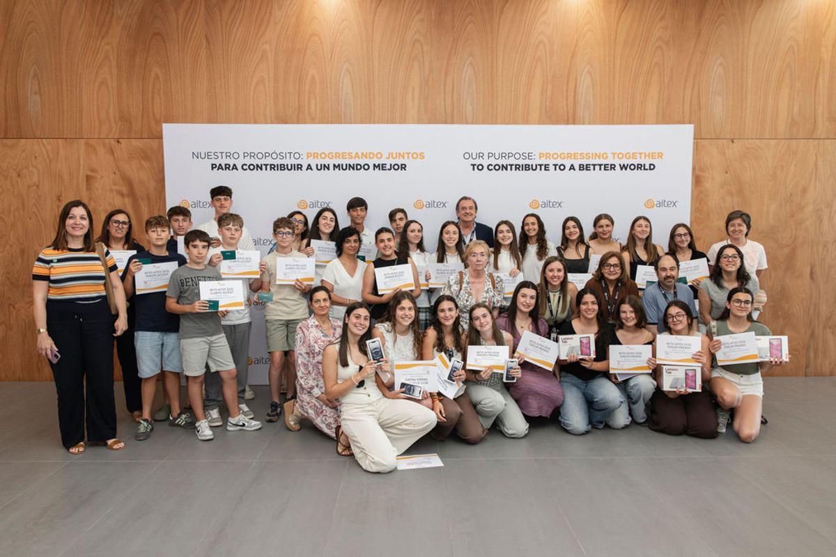 Todos los premiados en el Reto Aitex.