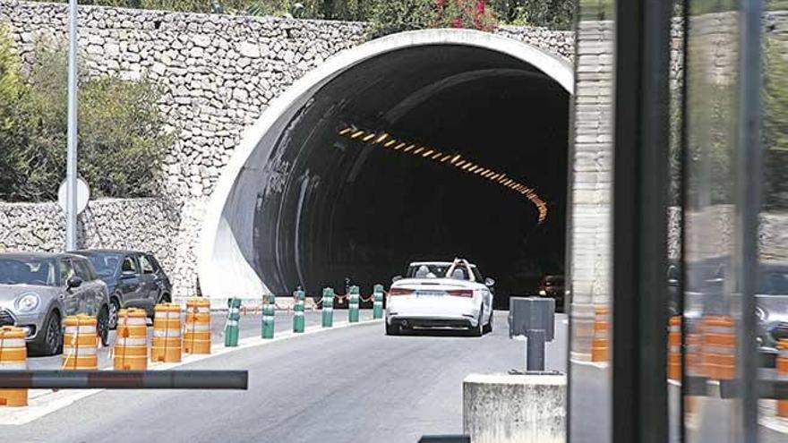 Imagen del túnel de Sóller, cuyo rescate por parte del Consell ha quedado suspendido cautelarmente por el juzgado.