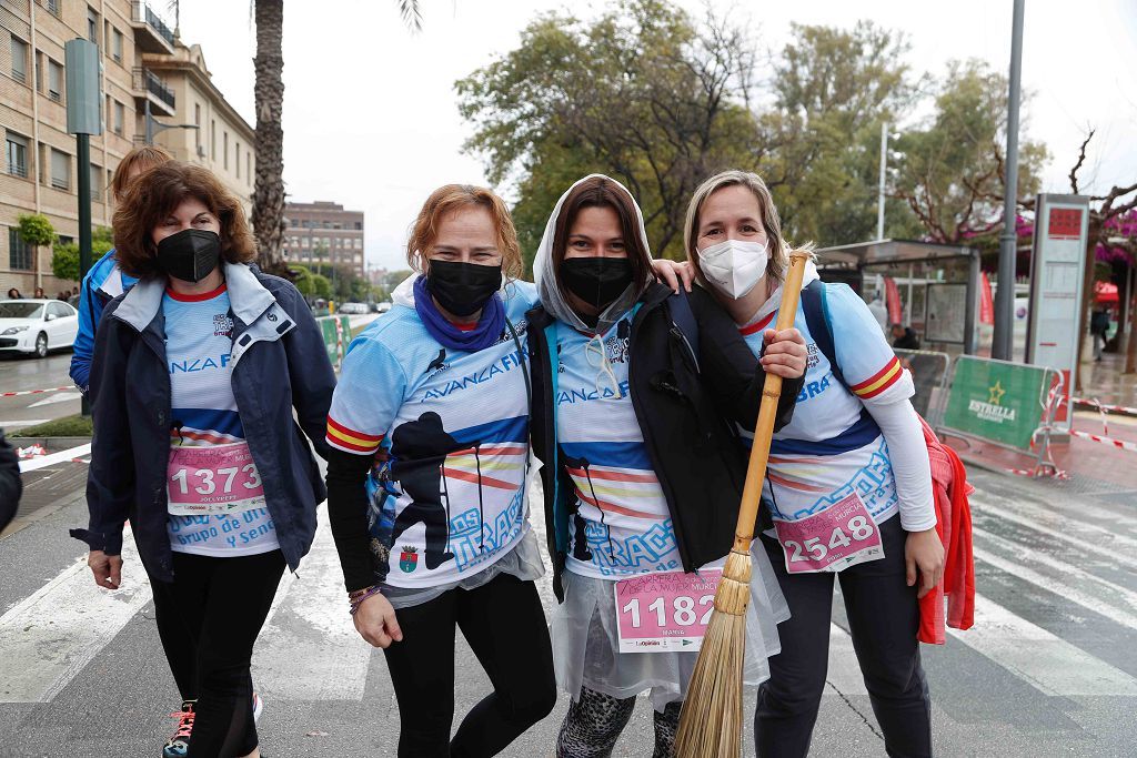 Carrera de la Mujer Murcia 2022: las participantes posan en el photocall