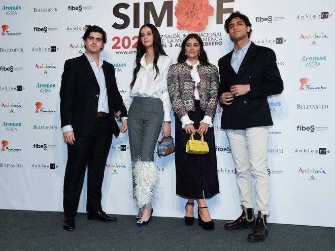 Jorge Bárcenas, Victoria Federica, María García de Jaime y Tomás Páramo en SIMOF