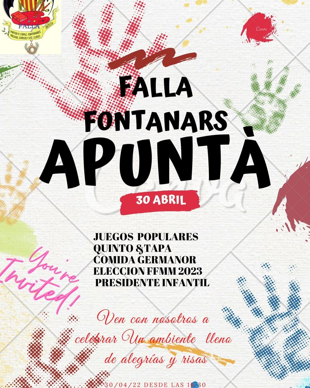 Las Fallas organizan "l'Apuntà" aprovechando el día de la entrega de premios