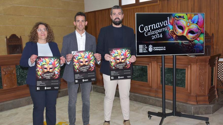 Calasparra presenta el Cartel anunciador del Carnaval 2024 y la programación