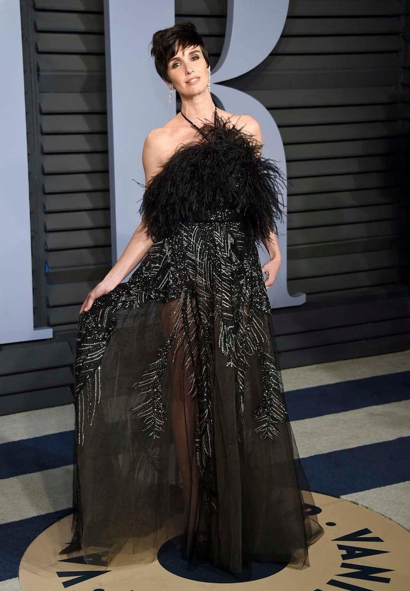 Paz Vega se pasó al negro tras los Oscar 2018