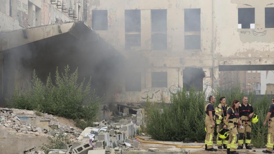 La fábrica se incendió en el año 2015.