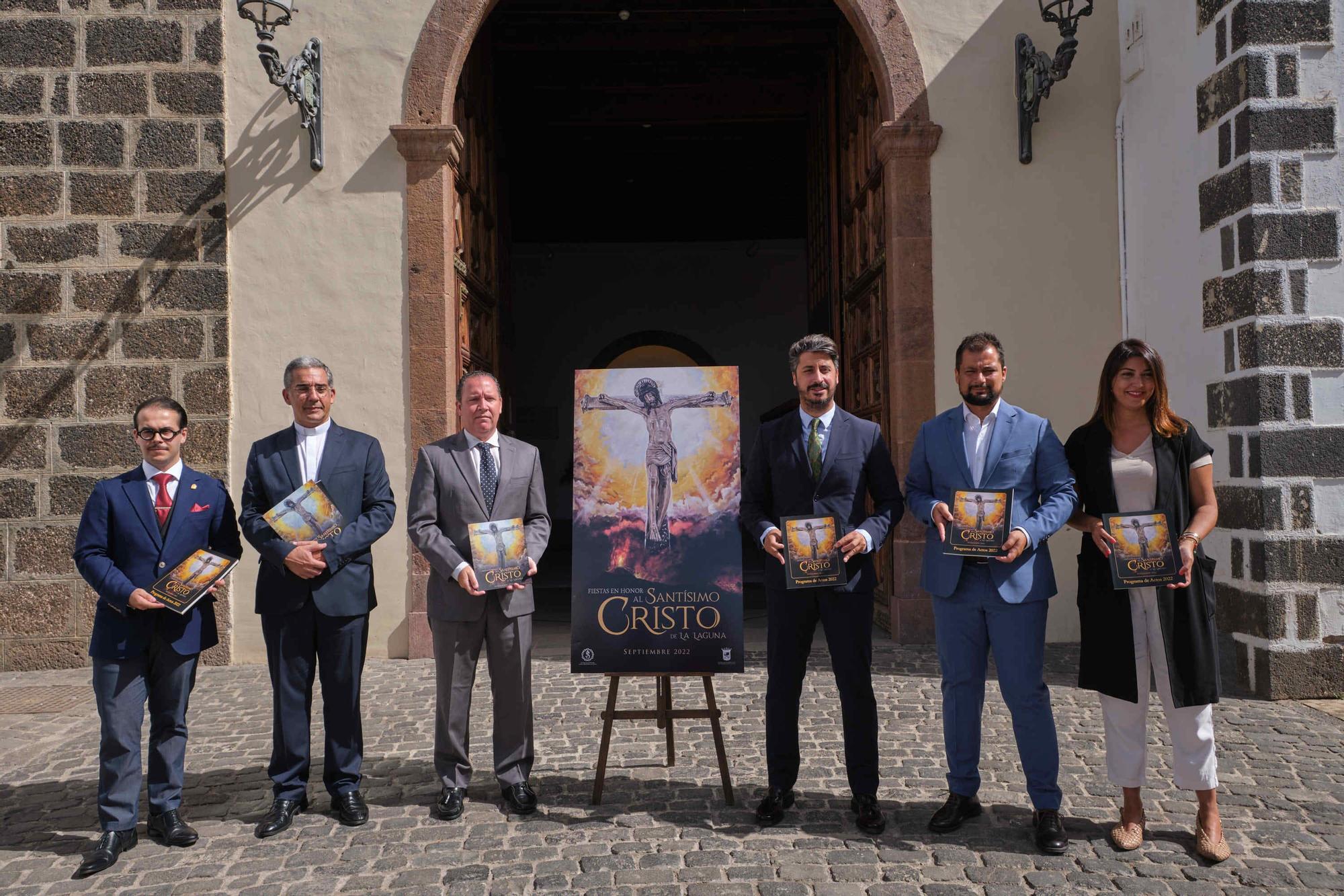 Acto de presentación del cartel y programa de las Fiestas del Cristo de La Laguna