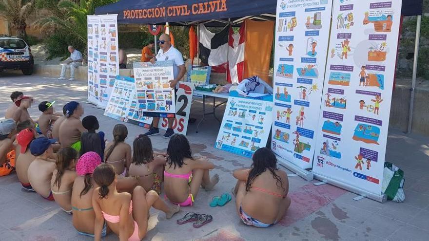 Campaña &#039;Stop ahogados&#039; en las playas de Calvià