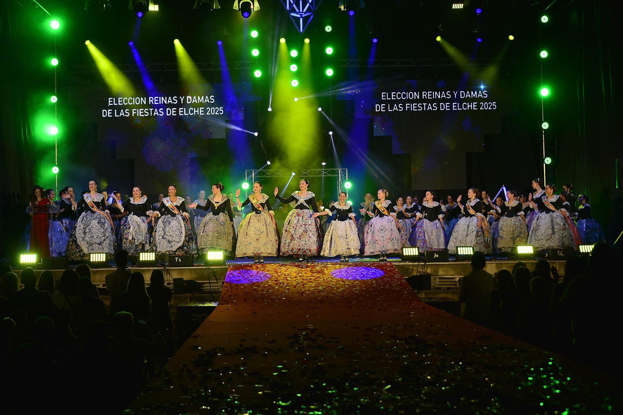 Gala de elección de reinas y damas de las fiestas de Elche