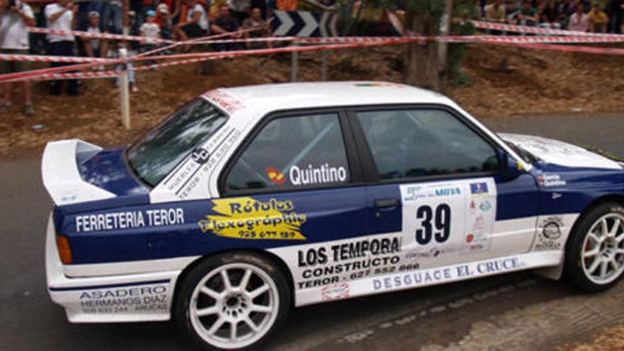 BMW M-3 de Miguel Quintino, uno de los inscritos para la subida.  i J.G.A.