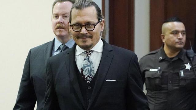 El actor Johnny Depp.