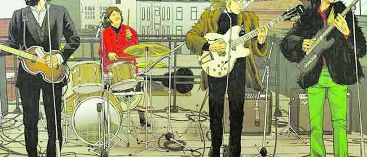 Viñetas y portada de ‘The Beatles: historia de una amistad’ publicado por RedBook. |   // MA NON TROPPO