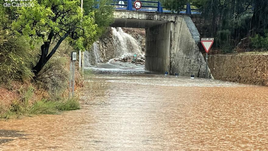 VÍDEO | Los efectos de las lluvias torrenciales en Castellón, en tres minutos