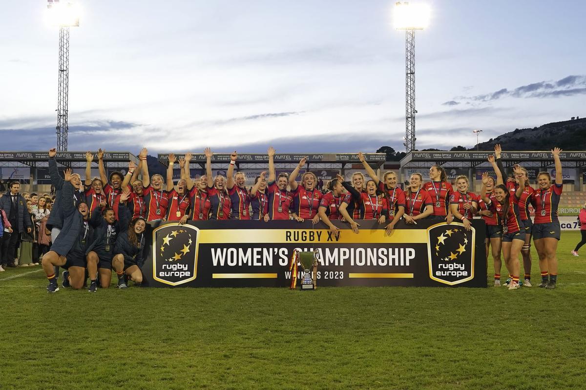 Rugby. España, campeona de Europa por décima vez, séptima consecutiva