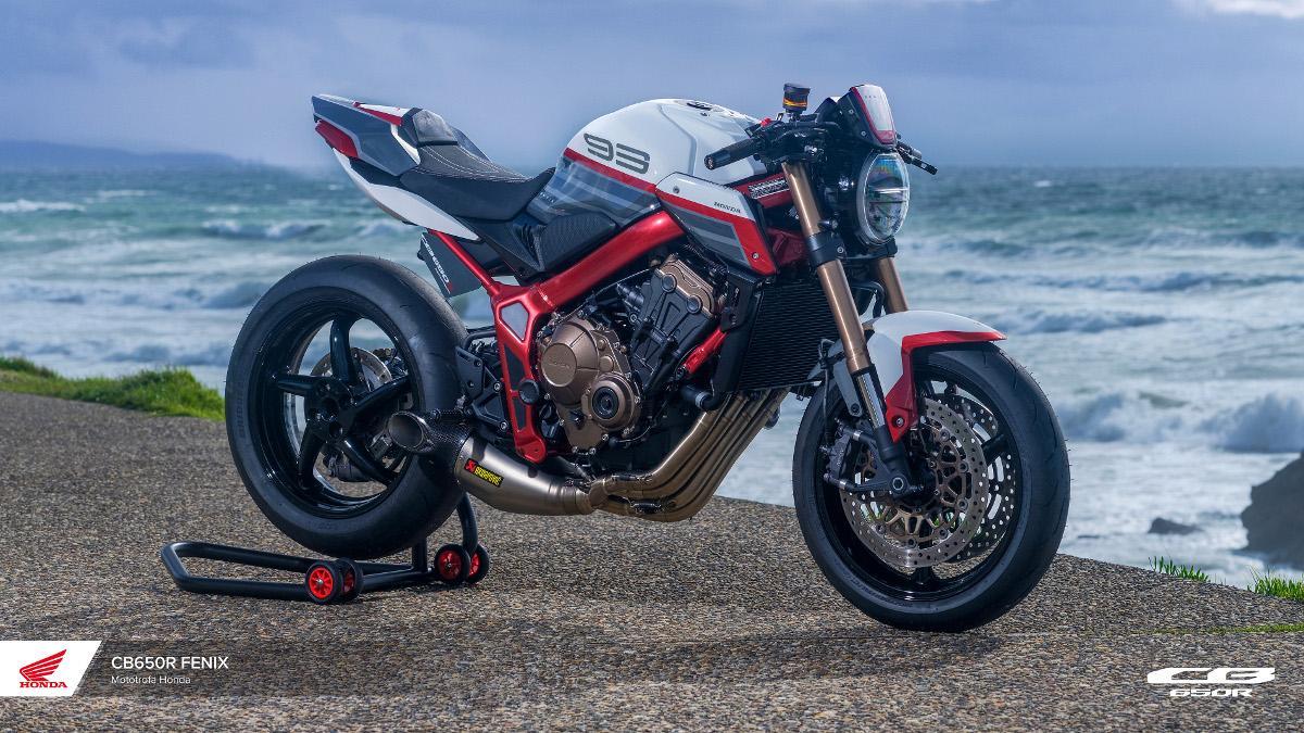 La Honda CB650R Fenix gana el European Honda Customs 2021