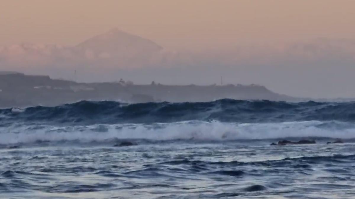 Tiempo en Las Canteras (09/01/22)