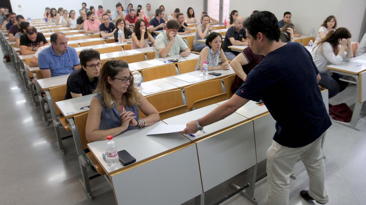 Oposiciones de Secundaria de 2018.