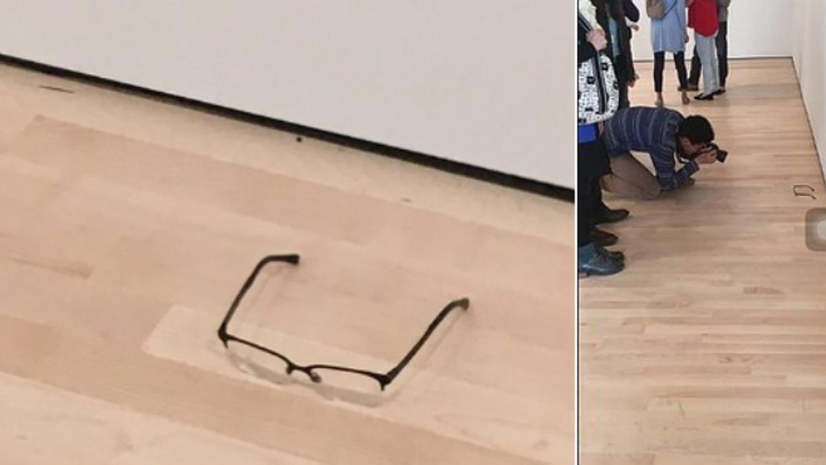 El experimento de las gafas en un museo se ha convertido en viral.