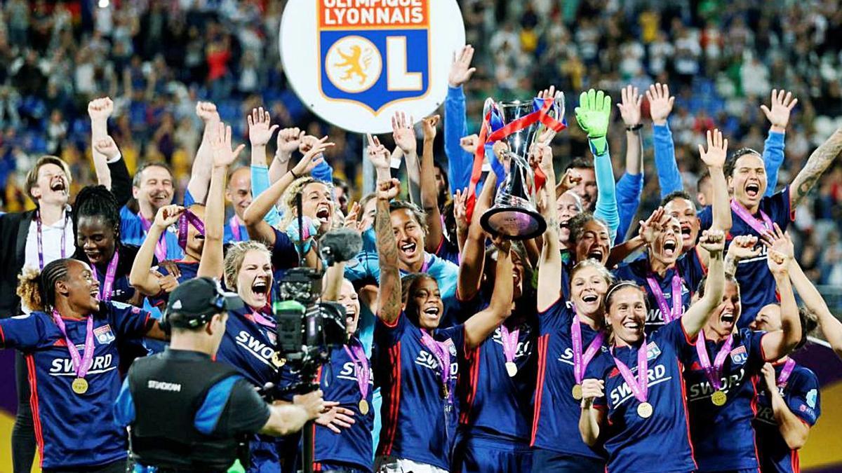 El Olympique es el equipo que más Champions tiene con siete. | REUTERS