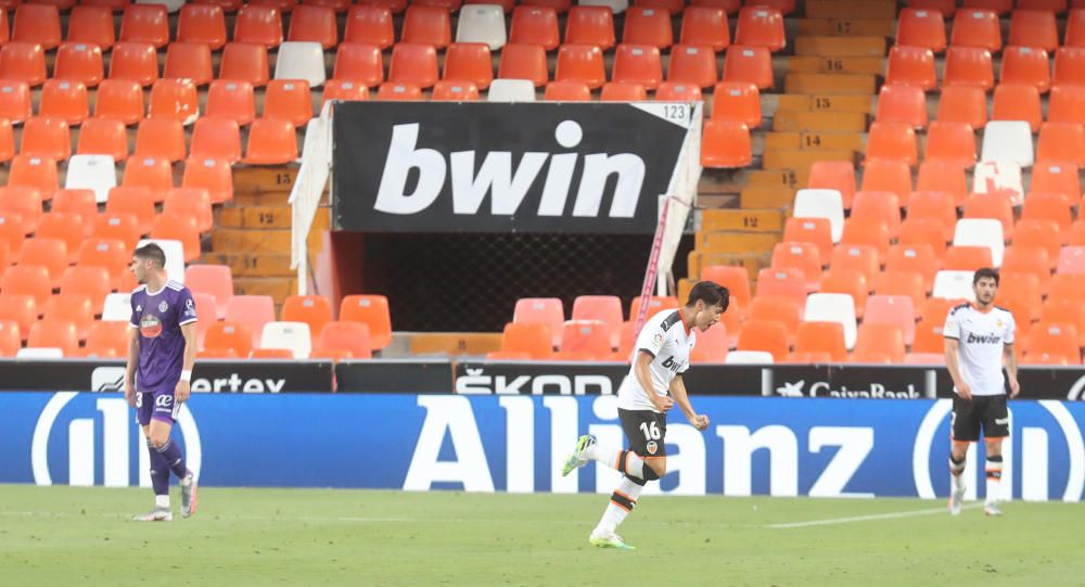 Las imágenes del Valencia CF - Valladolid