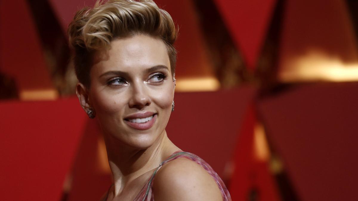 La actriz Scarlett Johansson, en la pasada ceremonia de los Oscar.