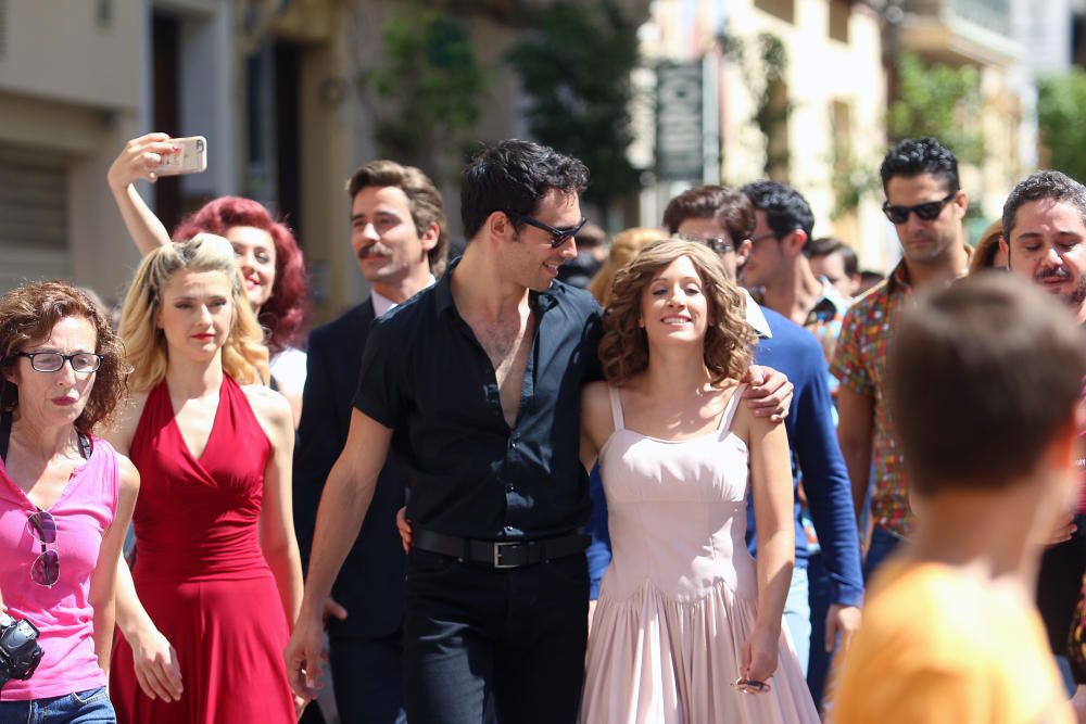 El musical Dirty Dancing sale a la calle en Málaga.