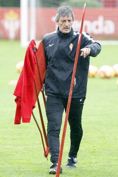 Entrenamiento del Sporting (sábado 5 de noviembre)