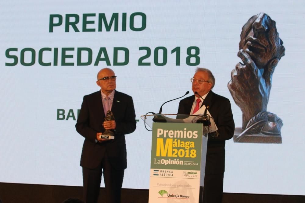 Gala de la entrega de premios de La Opinión de Málaga 2018.