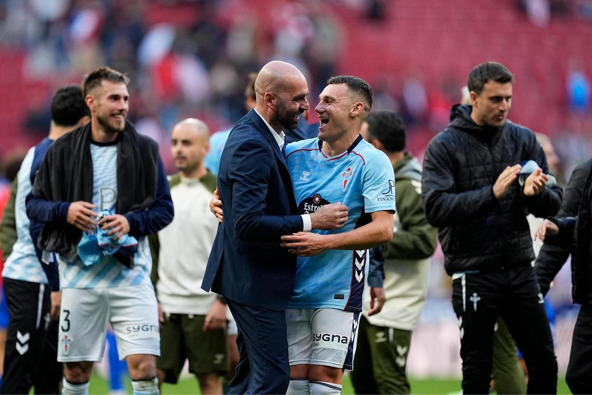 Las imágenes del Atleti - Celta