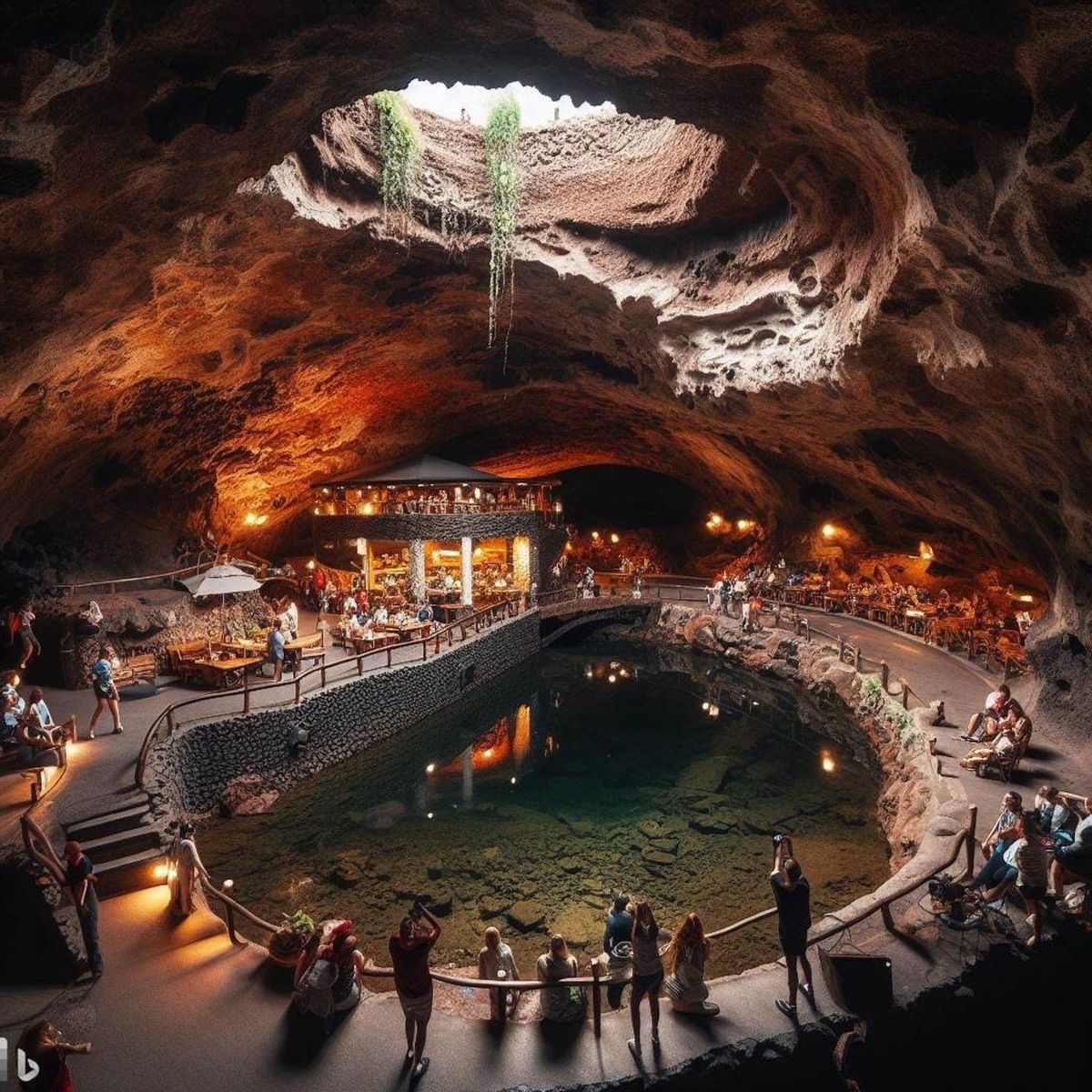 Jameos del Agua, con Inteligencia Artificial
