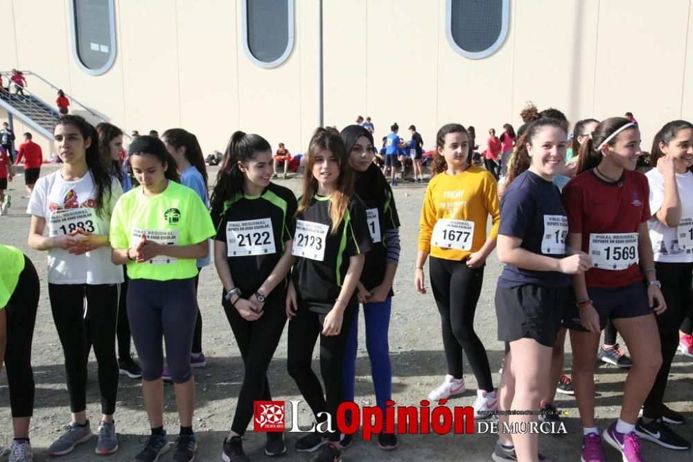 Final Regional de Cross Escolar: juvenil