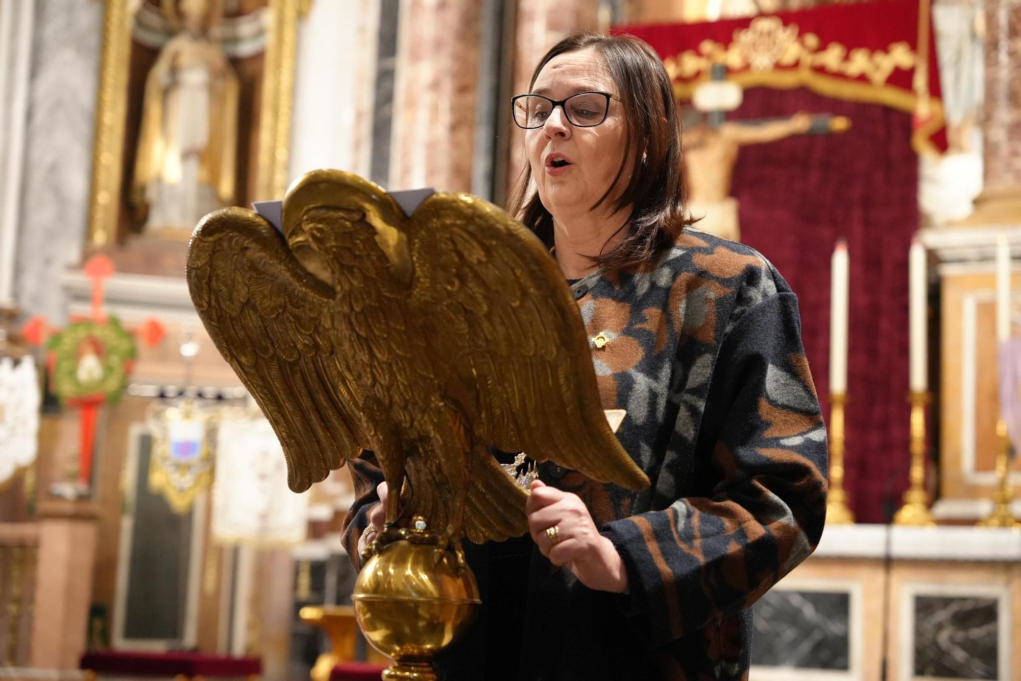 Las fotos de la misa para conmemorar el 50º aniversario de la Junta Central de Semana Santa de Vila-real