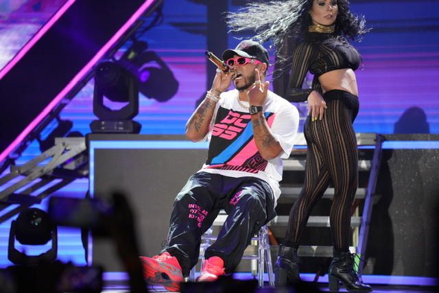 El cantante Anuel AA  conquista Arona