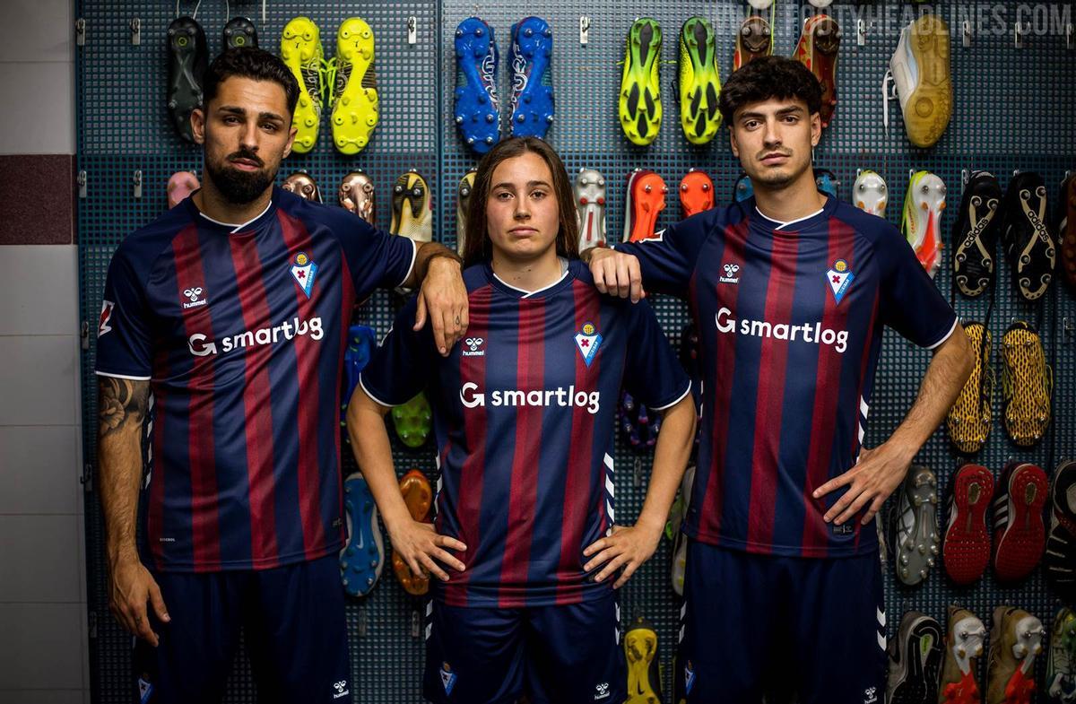 La camiseta del Eibar de la temporada 2025-2026