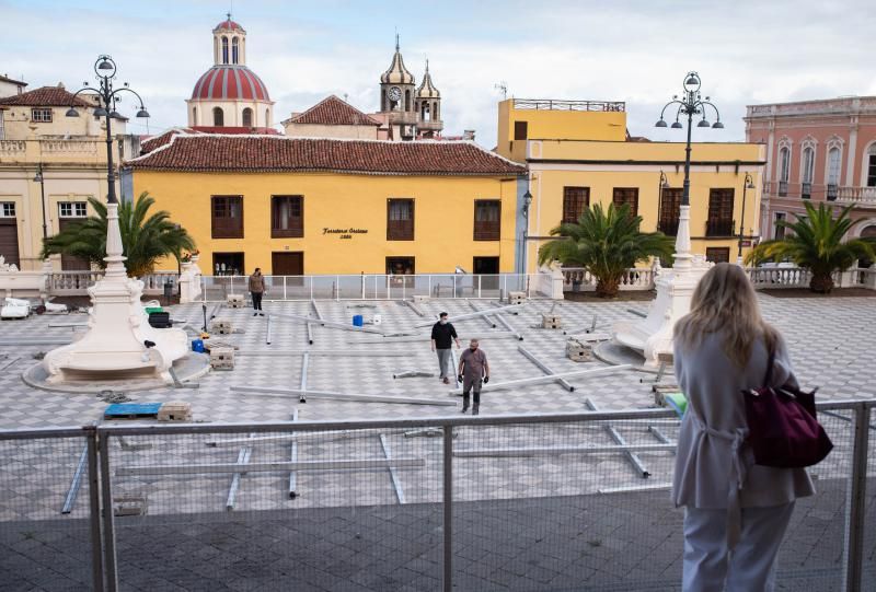 Presentación del boceto de la alfombra del Corpus de La Orotava