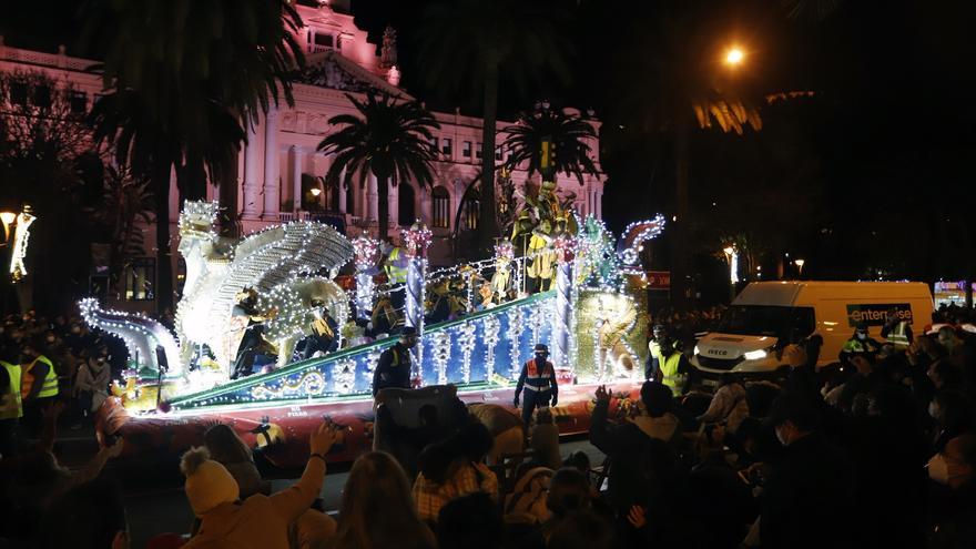 Cabalgata de Reyes Magos en Málaga: emisión en directo