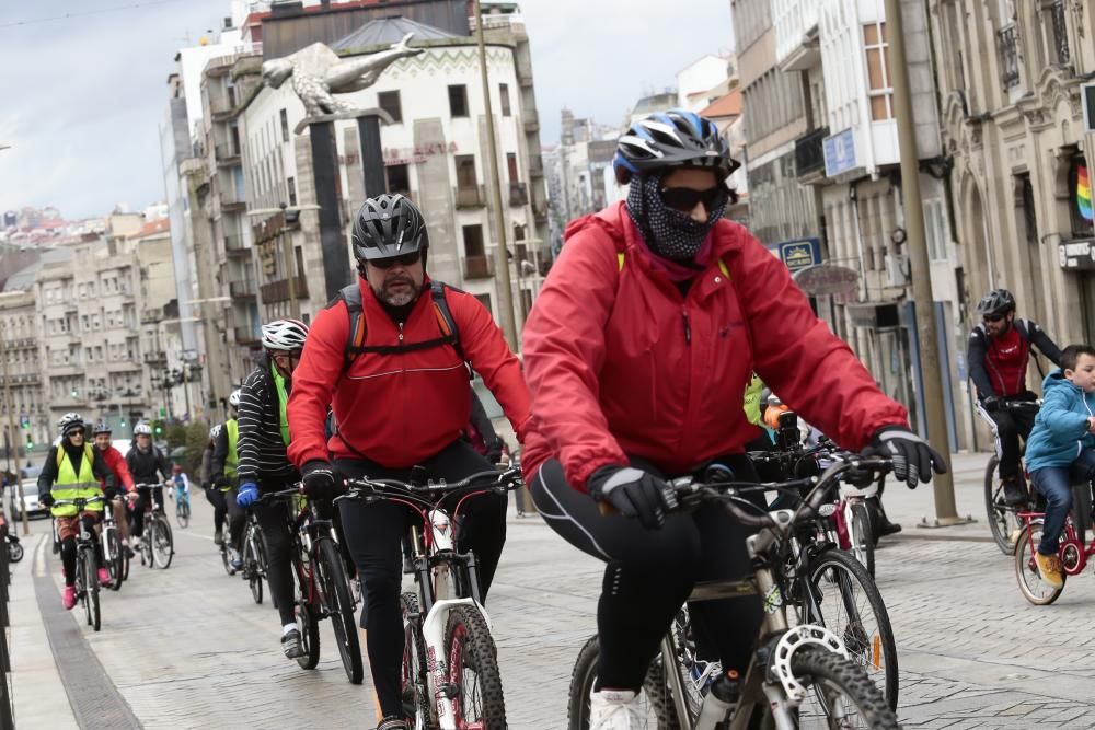 Pedaladas para enfrentarse al frío