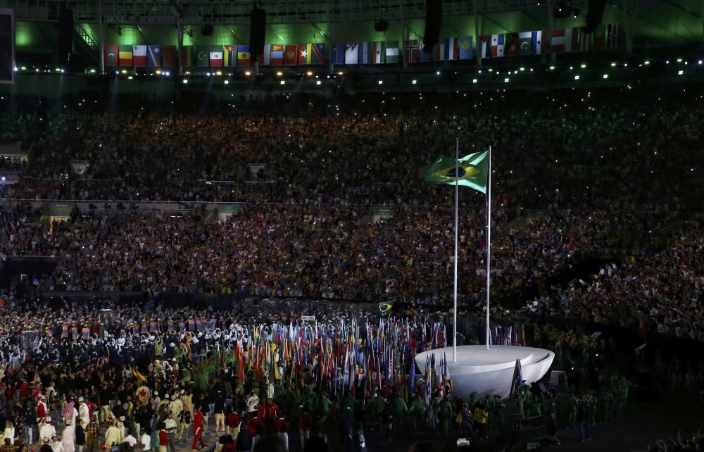 Cerimònia inaugural dels Jocs Olímpics de Rio