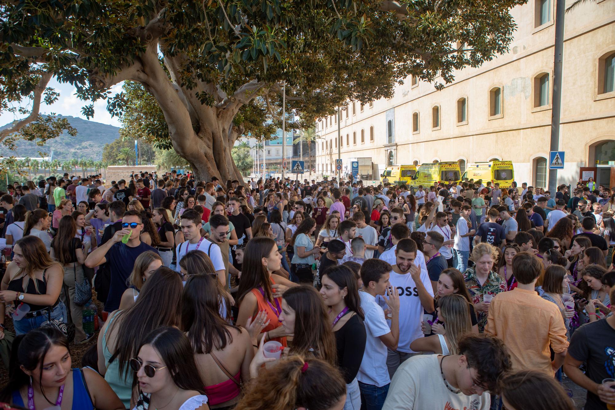 Paella gigante en las Fiestas de Acogida de la UPCT