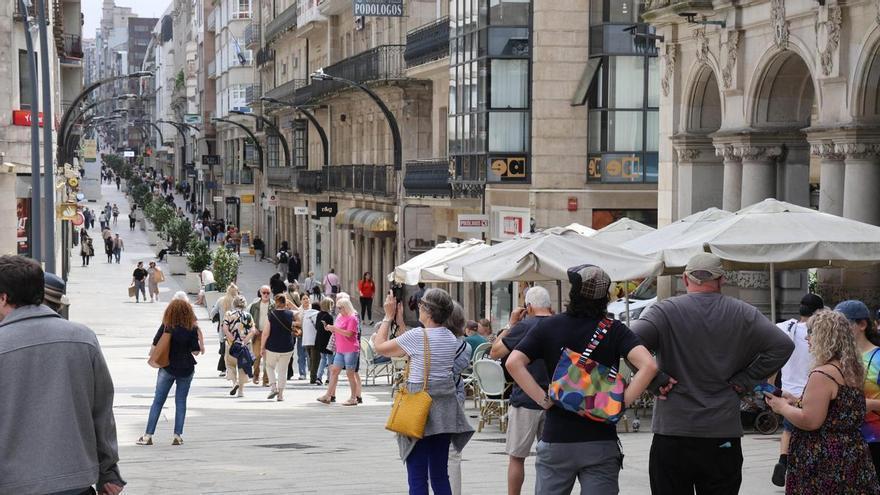Vigo roza el lleno en el puente de mayo: sin reservas para comer en el Día de la Madre y hoteles al 90%