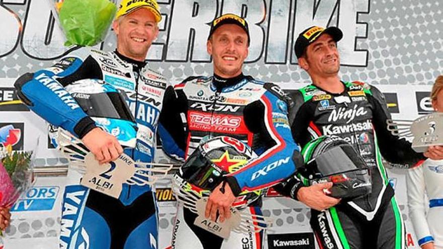 David Checa certifica el títol francès de superbikes amb dos podis a l&#039;Albi