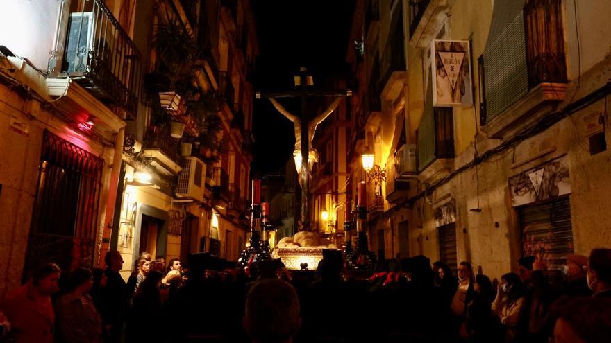 Procesión del Cristo de la Buena Muerte en Alicante 2022