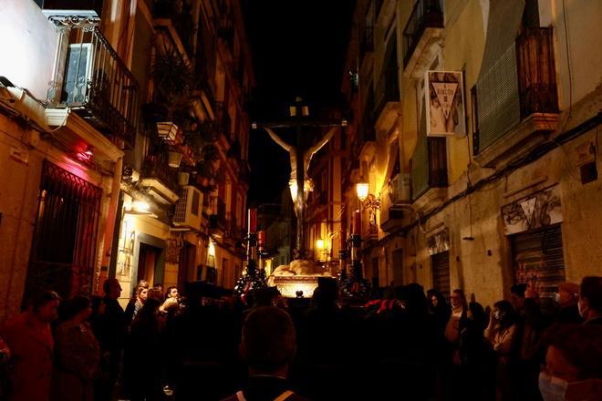 Procesión del Cristo de la Buena Muerte en Alicante 2022