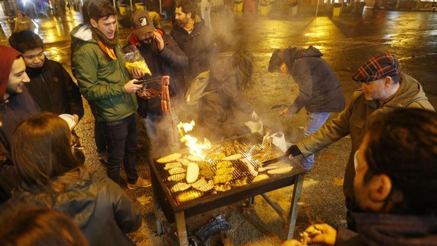 La borrasca Gloria estropea la Revetla de Sant Sebastià