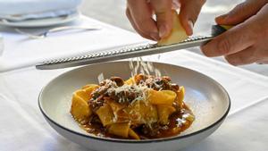 Los ’pappardelle’ con ragú de osobuco de Bar Lombo.