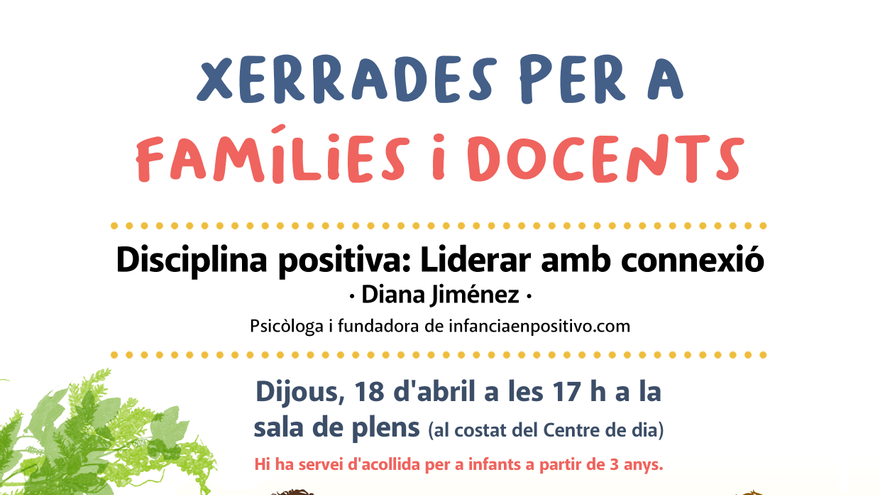 Xerrades per a famílies i docents