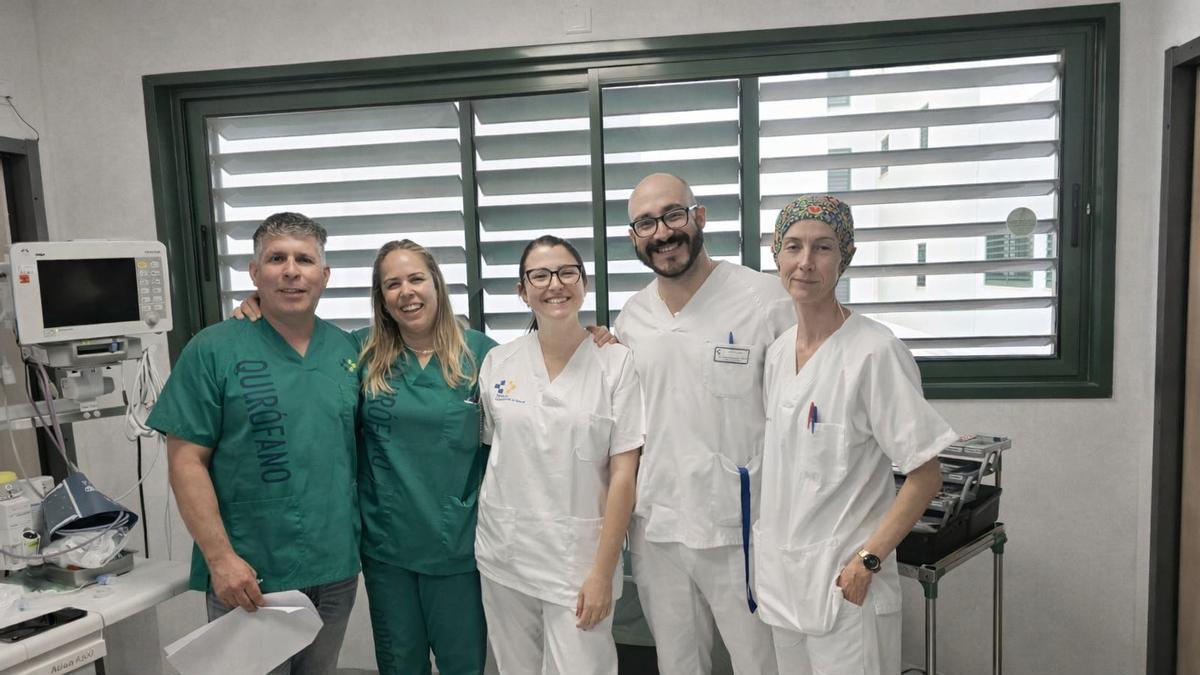 Equipo de Neumología del Hospital Universitario de Lanzarote Doctor José Molina Orosa.